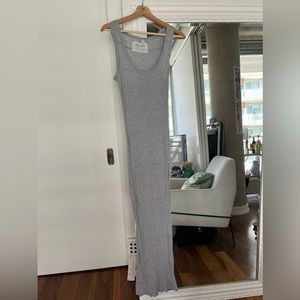 All Saints Grey Maxi Dress